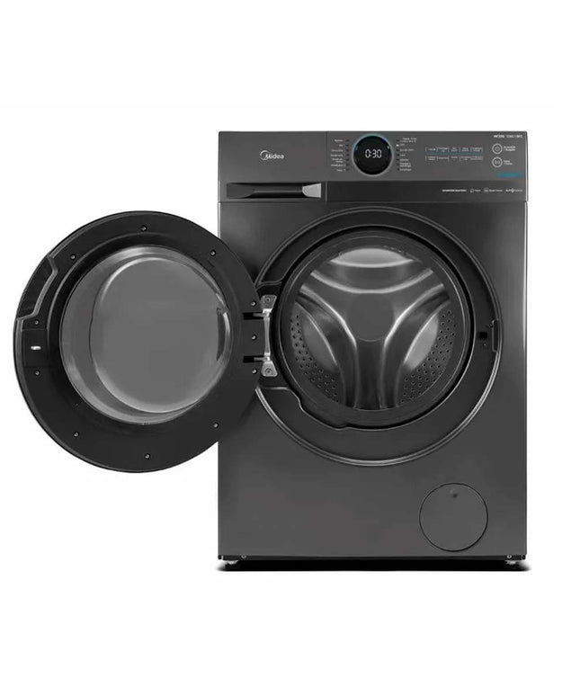 MIDEA HOGAR LAVASECARROPAS LUNAR INVERTER 12KG TITANIUM WIFI MF200D120B/T-A1