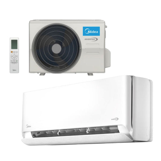 MIDEA BREEZELESS INVERTER AIRE ACOND SPLIT C/ DISPERSOR 3139F MSCBIC-12H-N80F
