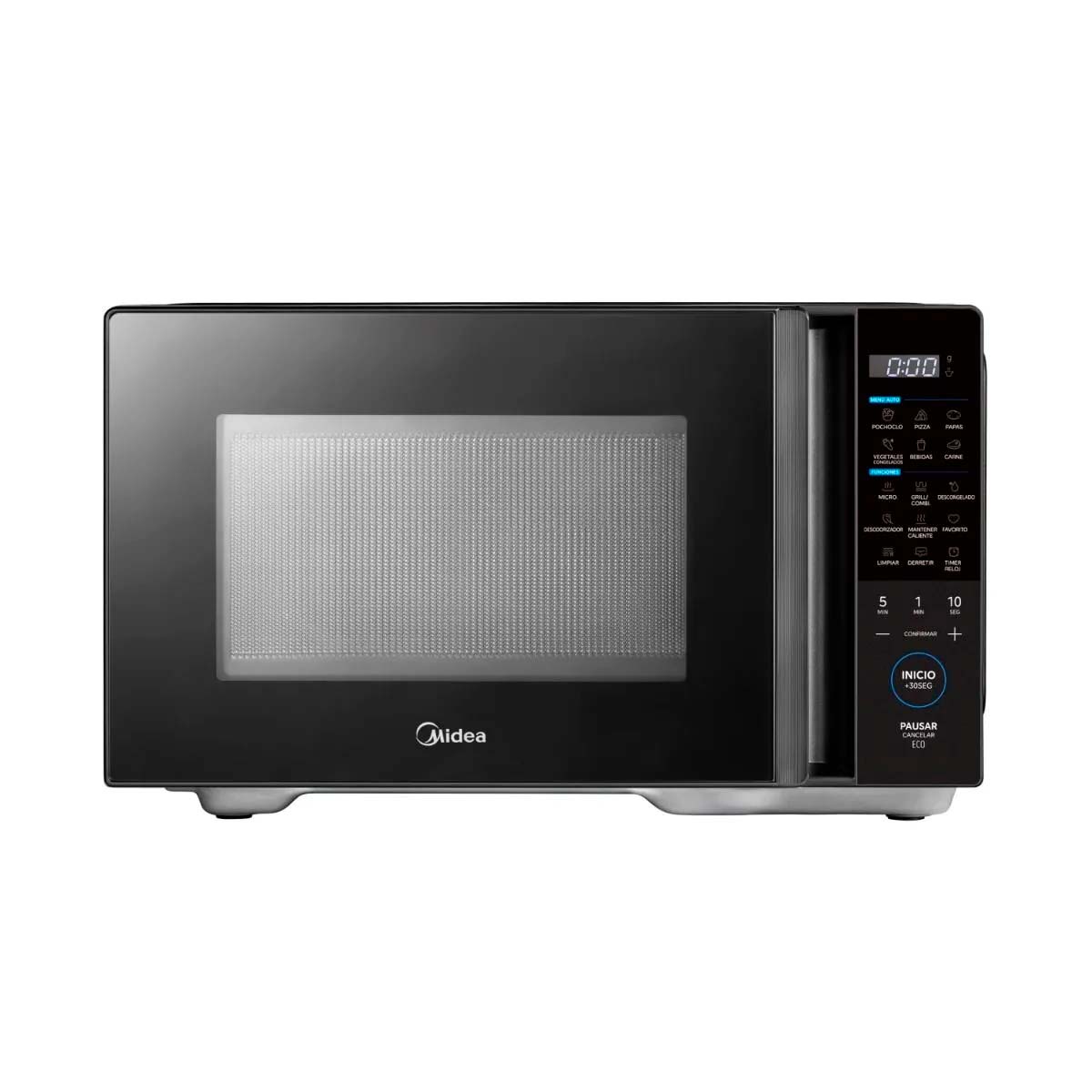 MIDEA HOGAR HORNO A MICROONDAS 29 LTS DIGITAL CON GRILL NEGRO MW-EG128BAR1