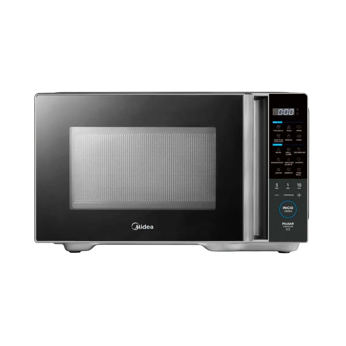 MIDEA HOGAR HORNO A MICROONDAS 29 LTS DIGITAL CON GRILL GRIS MW-EG128GAR1