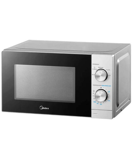 MIDEA HOGAR HORNO A MICROONDAS 20 LTS CONTROL MECANICO SILVER MW-MN120SAR1