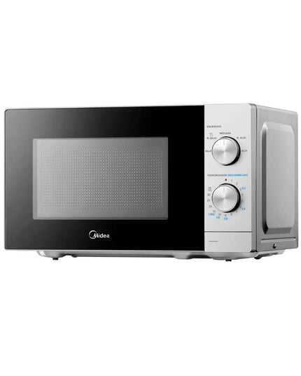 MIDEA HOGAR HORNO A MICROONDAS 20 LTS CONTROL MECANICO SILVER MW-MN120SAR1