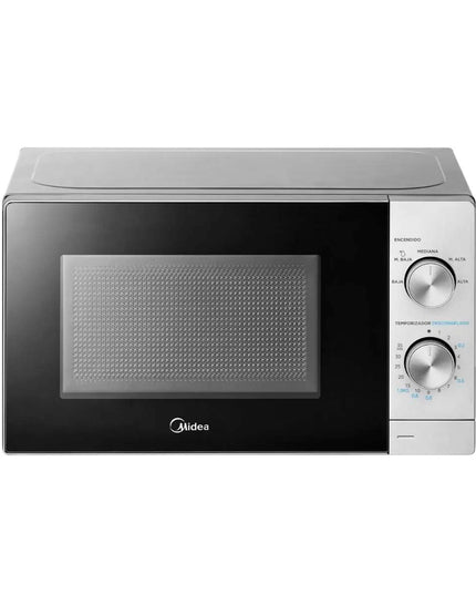 MIDEA HOGAR HORNO A MICROONDAS 20 LTS CONTROL MECANICO SILVER MW-MN120SAR1
