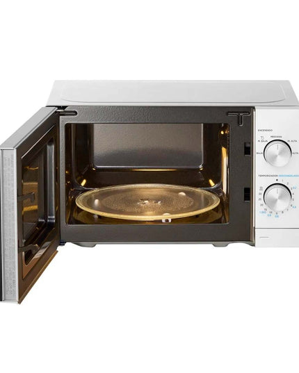 MIDEA HOGAR HORNO A MICROONDAS 20 LT CONTRO MECANICO BLANCO MW-MN120WAR1