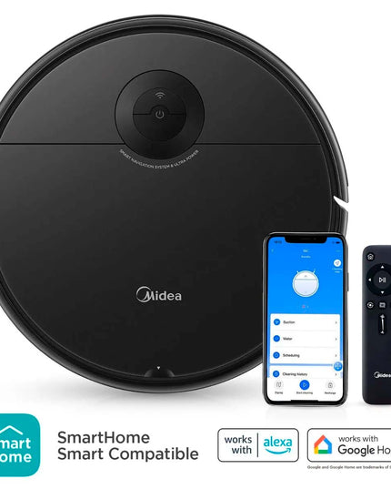MIDEA HOGAR ASPIRADORA ROBOT GIROSCOPICA SMART TRAPEADORA I5C