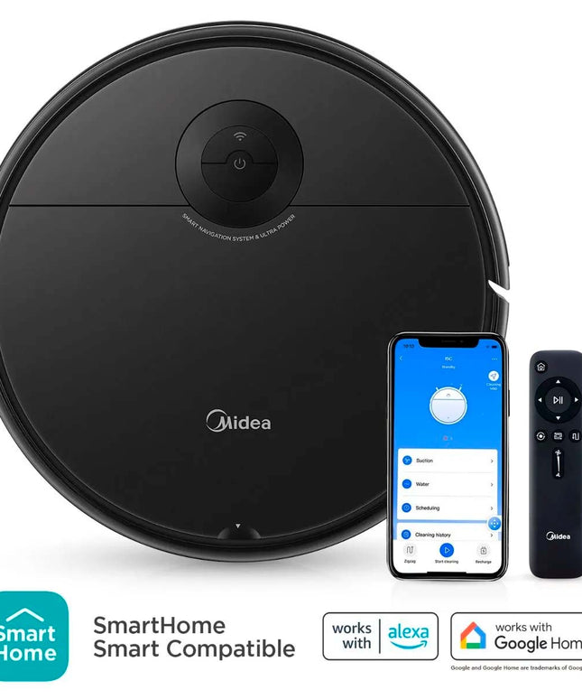 MIDEA HOGAR ASPIRADORA ROBOT GIROSCOPICA SMART TRAPEADORA I5C