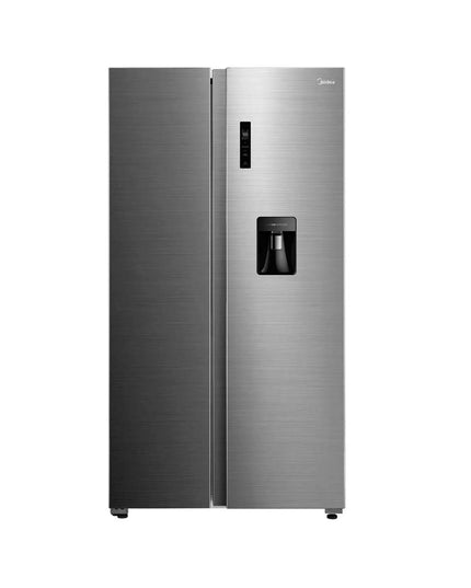 MIDEA HOGAR HELADERA NO FROST INVERTER SIDE BY SIDE 510L MDRS710FGE46ADW