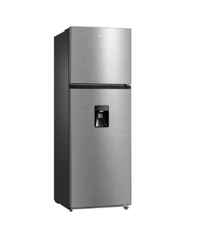 Midea Hogar Heladera No Frost Inverter Top Mount 340l Plateada Mdrt489mte46adw