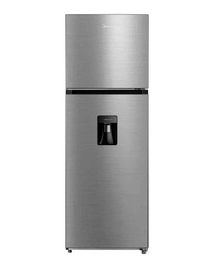 MIDEA HOGAR HELADERA NO FROST INVERTER TOP MOUNT 340L PLATEADA MDRT489MTE46ADW