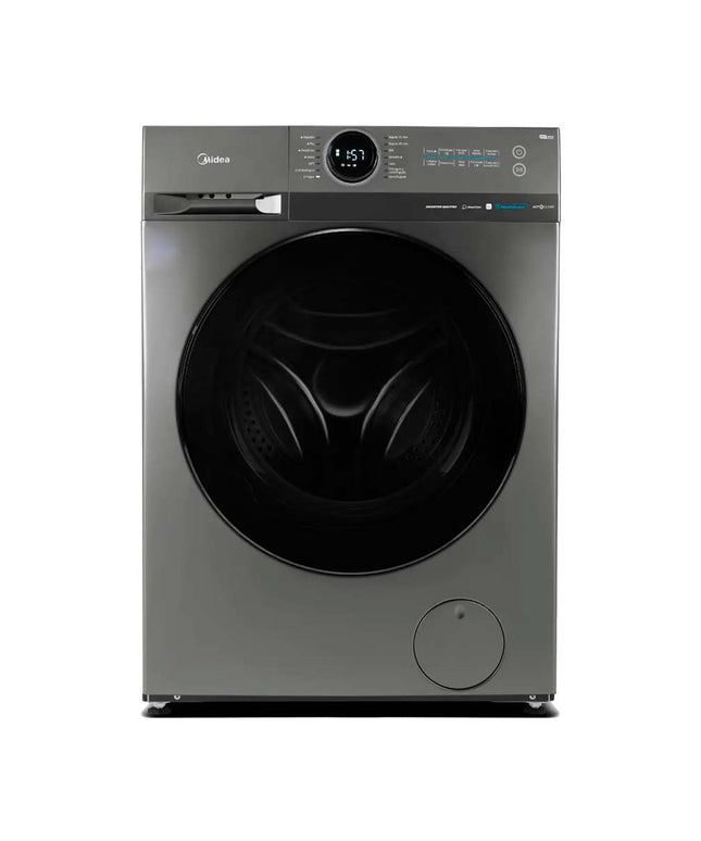 MIDEA HOGAR LAVARROPAS DIAL LUNAR INVERTER 11.5KG TITANIUM WIFI MF200W115WB/T-A1