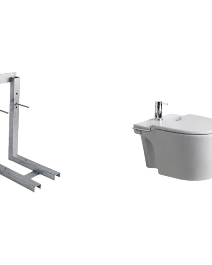 COMBO FERRUM MARINA BIDET COLGAR BHP1J + SOPORTE VPSAC