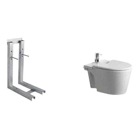 COMBO FERRUM MARINA BIDET COLGAR BHP1J + SOPORTE VPSAC