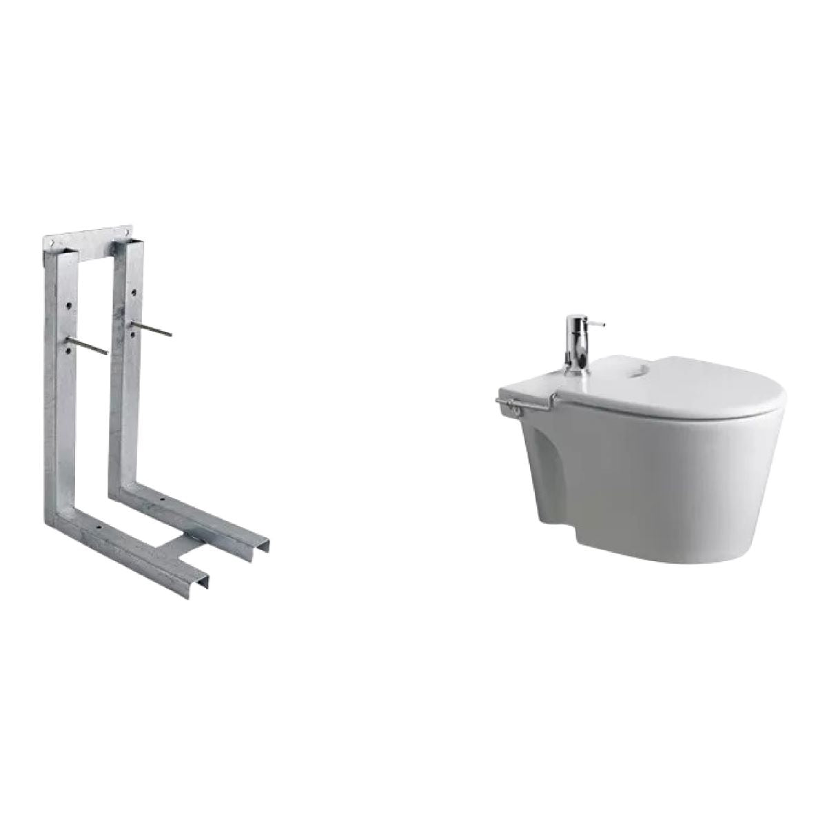 COMBO FERRUM MARINA BIDET COLGAR BHP1J + SOPORTE VPSAC
