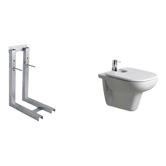 COMBO FERRUM BARI BIDET COLGAR + SOPORTE