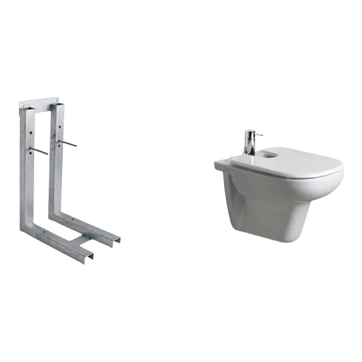 COMBO FERRUM BARI BIDET COLGAR + SOPORTE