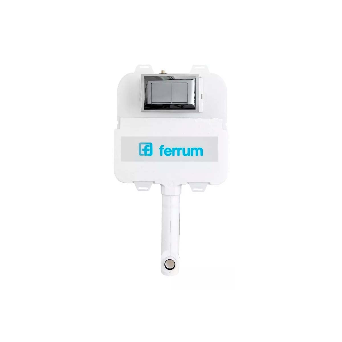 DEPÓSITO EMBUTIR FERRUM D92TE + TAPA DOBLE CR VTA52-01