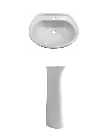 COMBO FERRUM ANDINA LAVATORIO LEA1 + COLUMNA CTF B