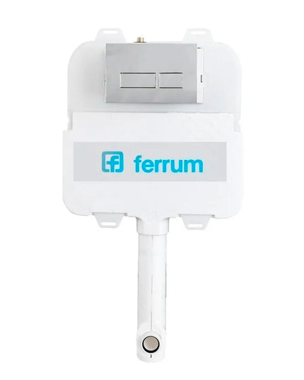 DEPÓSITO EMBUTIR FERRUM D92TE + TAPA DOBLE TECLA VTA51-01