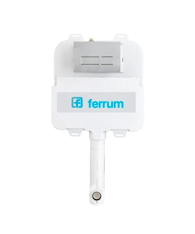 DEPÓSITO EMBUTIR FERRUM D92TE + TAPA DOBLE TECLA VTA51-01