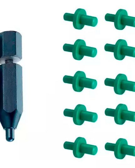 TARUGOS 10 UNIDADES + BOQUILLA REPARACIÓN ACQUA SYSTEM DEMA