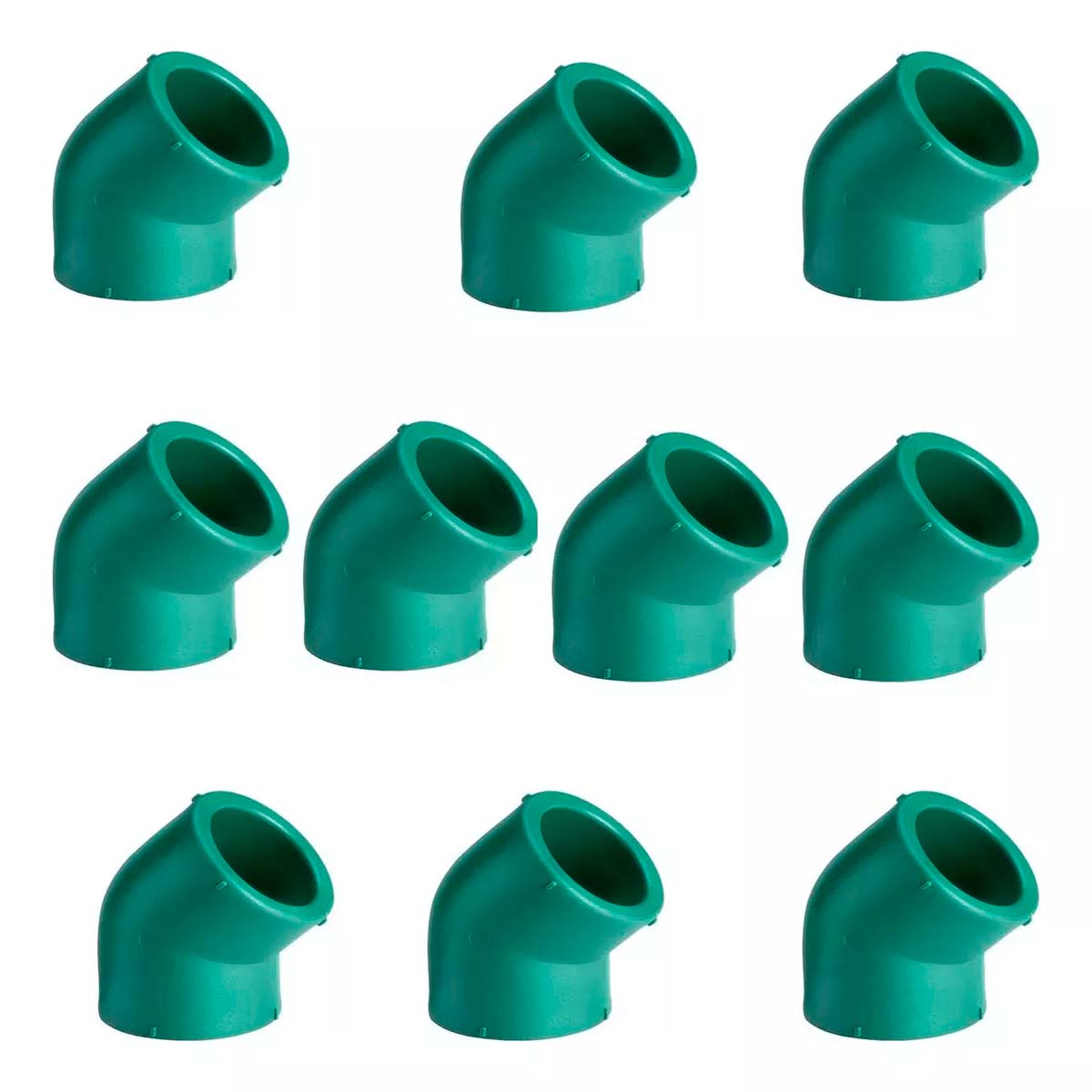 COMBO CODO NORMAL A 45 DE 25MM ACQUA SYSTEM DEMA X10 UNID