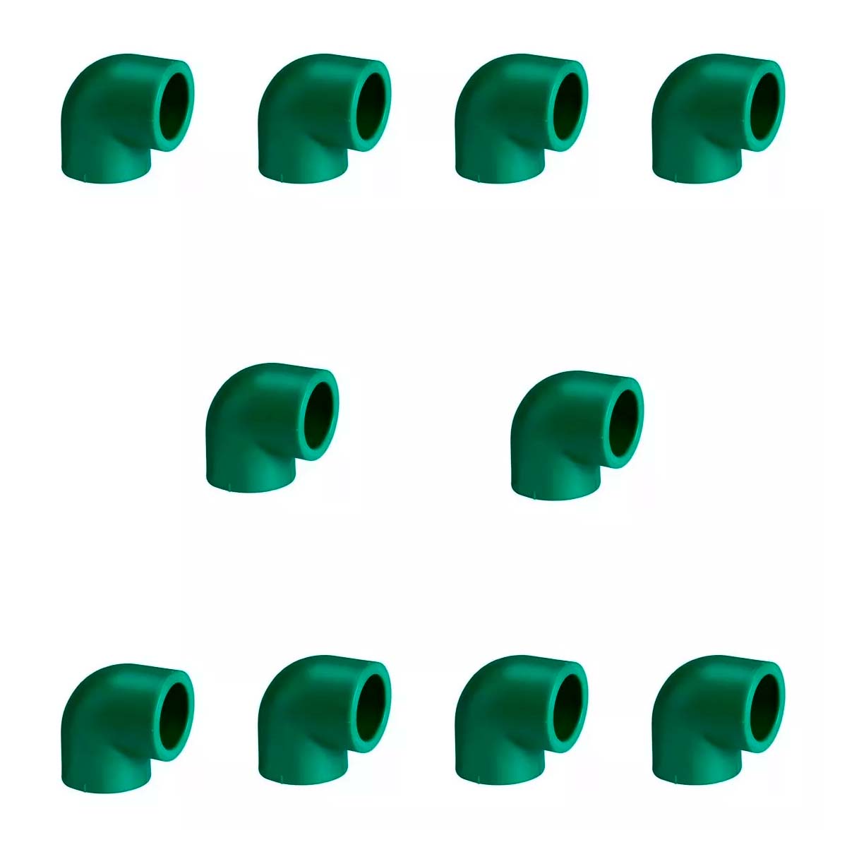 COMBO CODO 90º DE 20 MM ACQUA SYSTEM DEMA X10 UNID