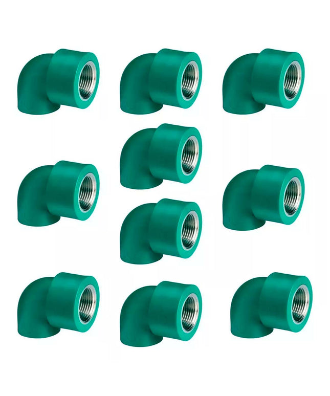 COMBO CODO 90º ROSCA HEMBRA 20X1/2 ACQUA SYSTEM DEMA X10 UNID