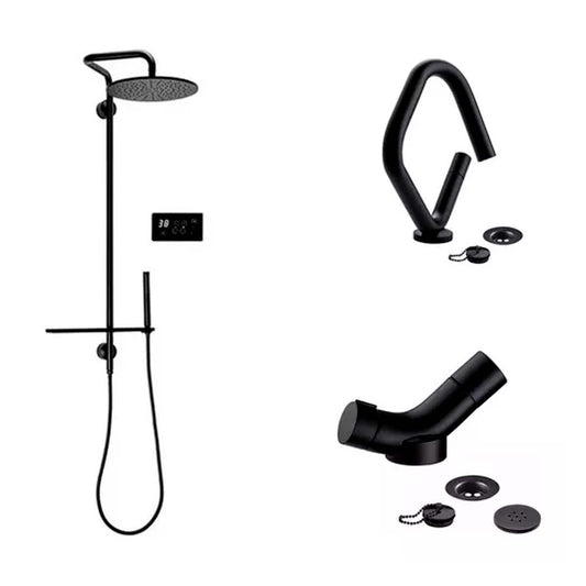 COMBO FV DUCHA TERMOST.+JUEGO BIDÉ+JUEGO LAV. N4  FB CLIP