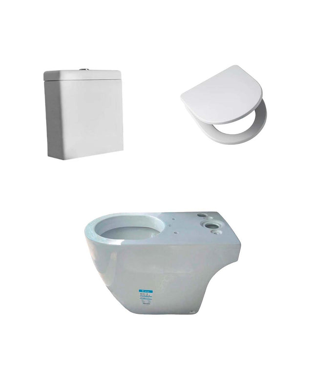 COMBO INODORO FERRUM FONTANA +DEPOSITO DOW4F-B + TAPA TTXUS