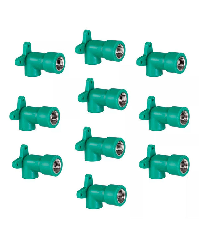 COMBO CODO ACQUA SYSTEM DEMA 90 C/BAS HEMBRA EXTRA LARGA X10 UNID