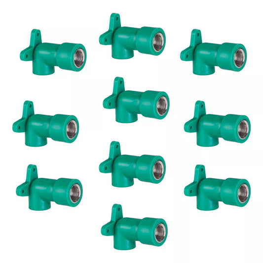 COMBO CODO ACQUA SYSTEM DEMA 90 C/BAS HEMBRA EXTRA LARGA X10 UNID