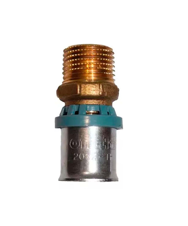 Union Recta Rosca Macho 20x1/2 Caquillo Anillo Ofitt L Peis