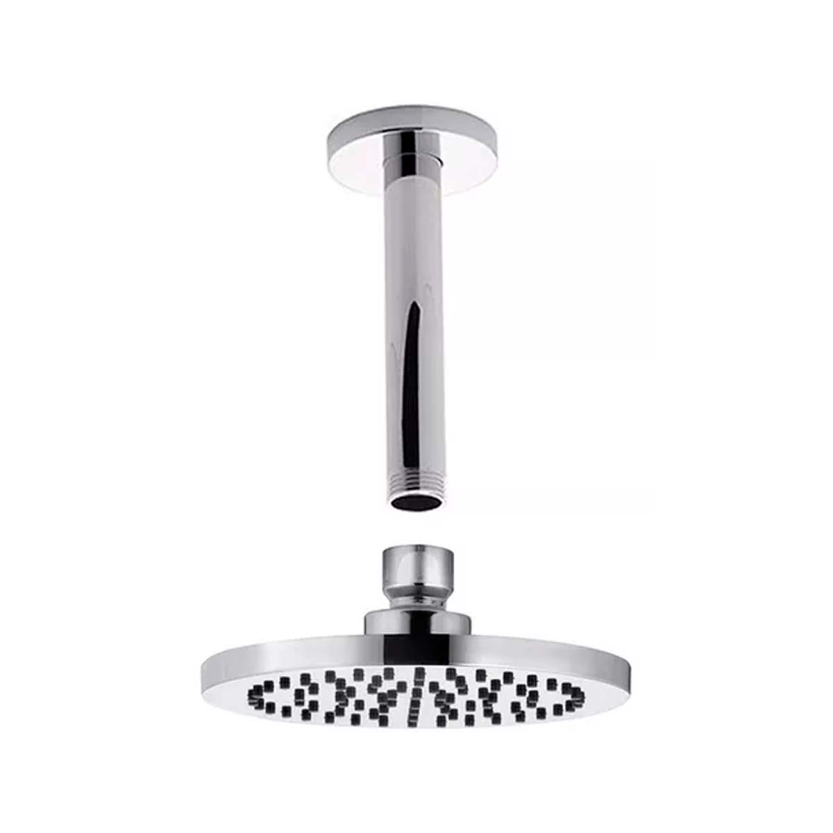 DUCHA ARTIC PLASTICA DIAMETRO 300MM Y BRAZO VERTICAL FV