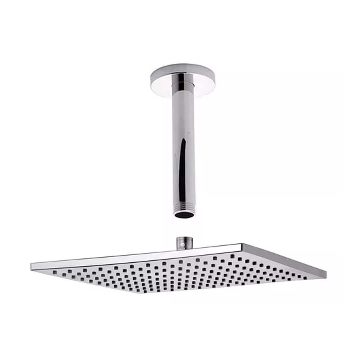 DUCHA ARTIC PLASTICA 300MM DE LADO Y BRAZO VERTICAL FV