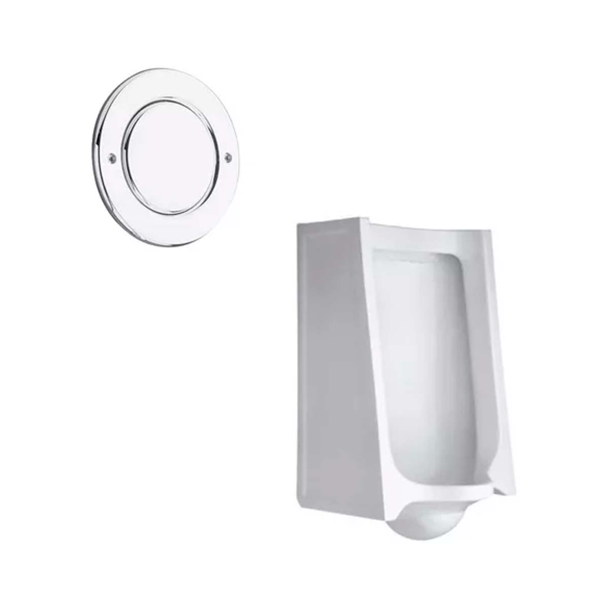 MINGITORIO MURAL CORTO FERRUM Y VÁLVULA ANTIVANDÁLICA FV