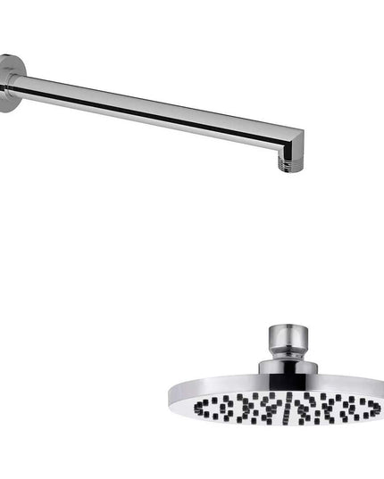 COMBO FV DUCHA PLASTICA DIAMETRO 150MM + BRAZO P/DUCHA GRED