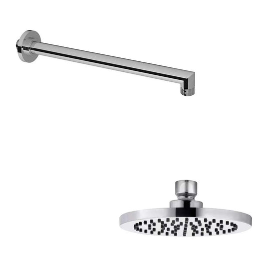 COMBO FV DUCHA PLASTICA DIAMETRO 150MM + BRAZO P/DUCHA GRED