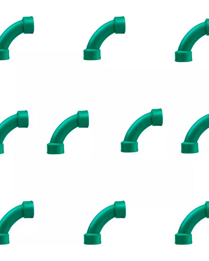 CURVA A 90º DE 20MM ACQUA SYSTEM DEMA 10 UNID