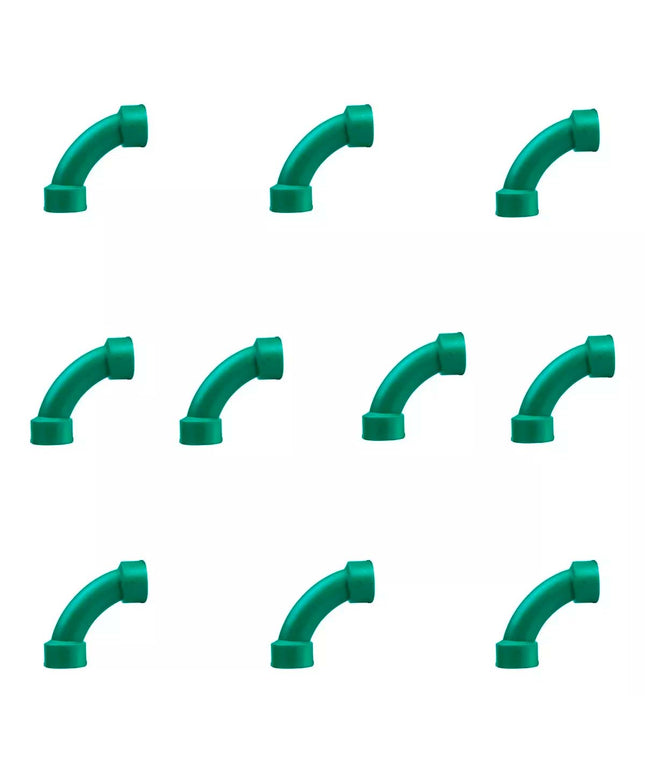 CURVA A 90º DE 20MM ACQUA SYSTEM DEMA 10 UNID