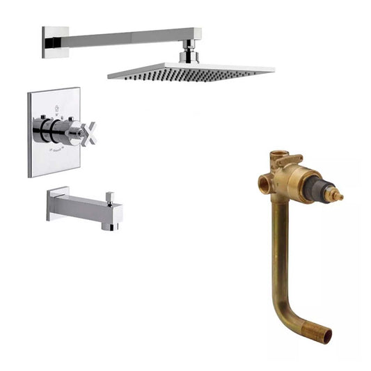 CONJUNTO DOMINIC TERMOSTATICO  FV 0216.FVBASE 0216R/85-CR