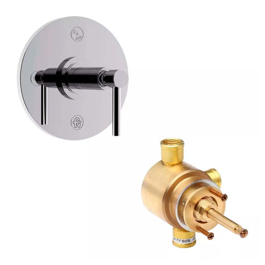 CONJUNTO CITY VALVULA 3Y4 VIAS FV 0680B.FVBASE 0682A/88.0-C