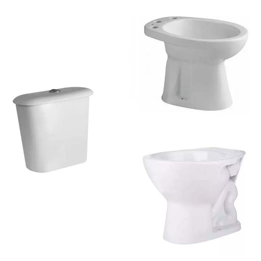 JUEGO DE BAÑO ANDINA FERRUM 3 PIEZAS BEA3 IFA DAS6C