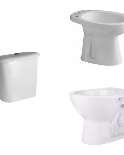 JUEGO DE BAÑO ANDINA FERRUM 3 PIEZAS BEA3 IFA DAS6C