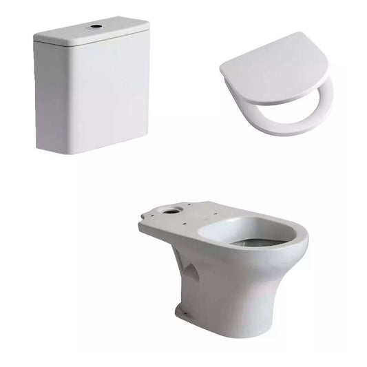 JUEGO DE BAÑO COMPLETO DEPÓSITO TOUCHLESS  VENETO FERRUM