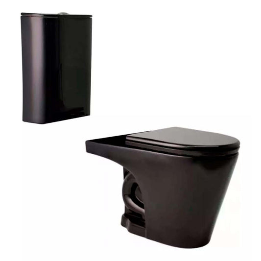 JUEGO DE BAÑO COMPLETO NEGRO MARINA FERRUM