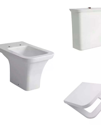 JUEGO DE BAÑO COMPLETO DEPOSITO TOUCHLESS MILENA FERRUM