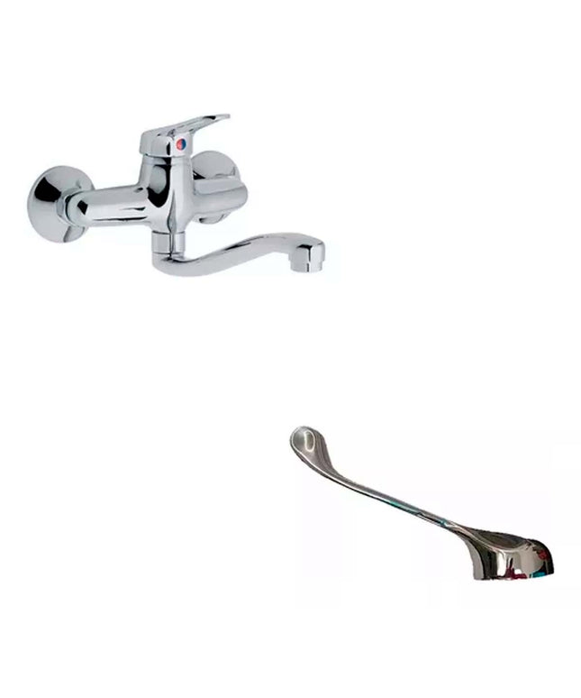 SET FV GRIFERÍA DE COCINA PARED ARIZONA + MANIJA QUIRÓFANO