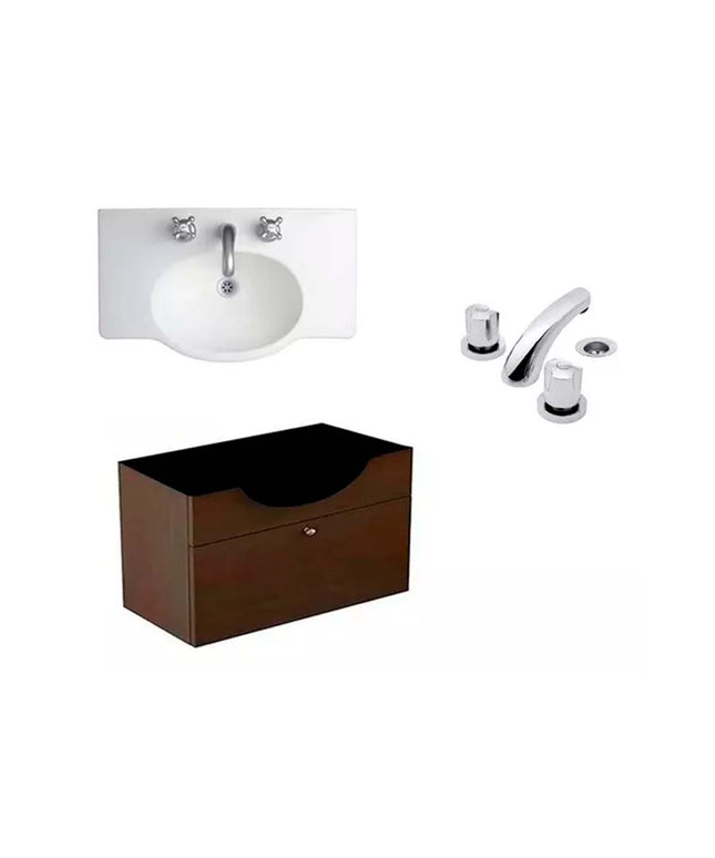 MUEBLE 64CM VENECIA LAVATORIO FERRUM GRIFERIA PAMPA FV