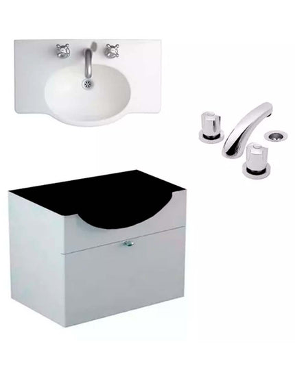 MUEBLE DE COLGAR 64CM  VENECIA LAVATORIO FERRUM GRIFERIA FV