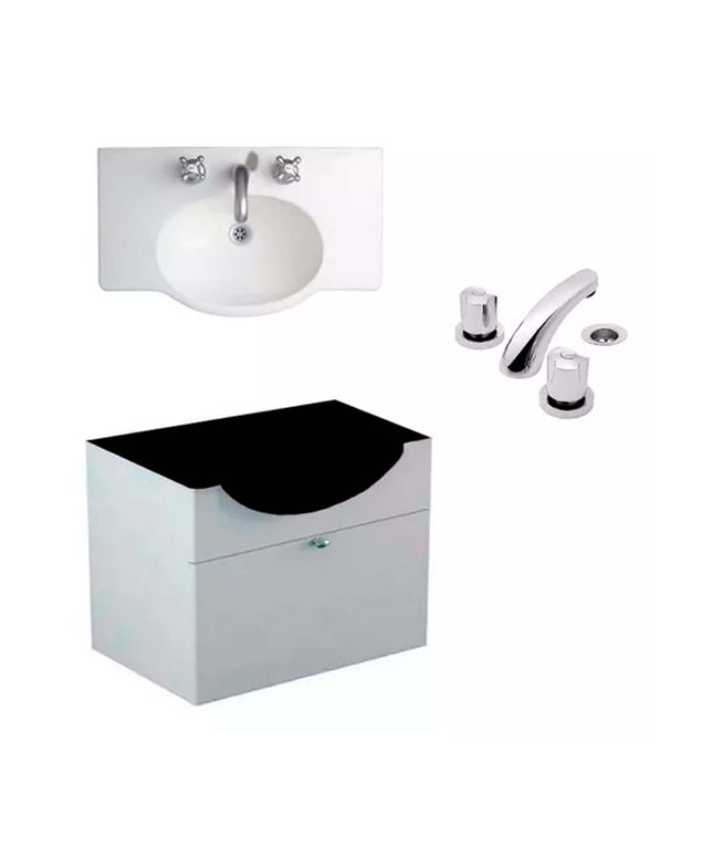 MUEBLE DE COLGAR 64CM  VENECIA LAVATORIO FERRUM GRIFERIA FV